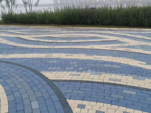 陶瓷透水转铺装效果图