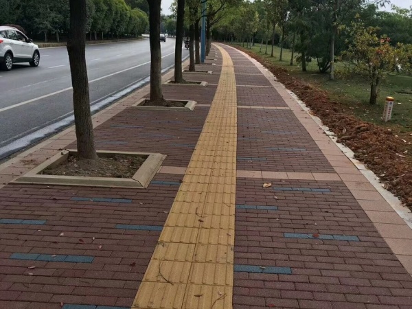 陶瓷透水转铺装效果图