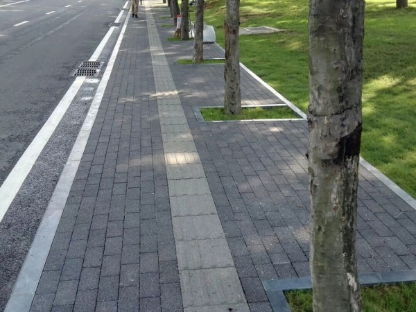 陶瓷透水转铺装效果图