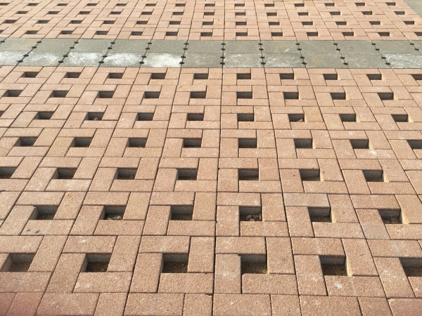 陶瓷透水转铺装效果图