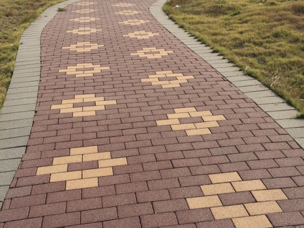 陶瓷透水转铺装效果图