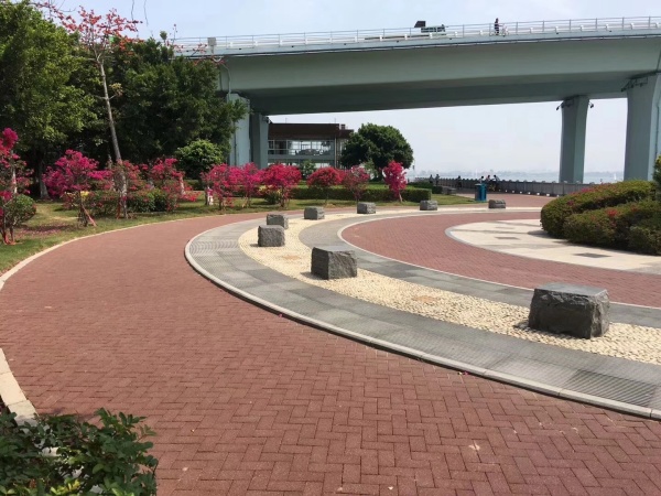 陶瓷透水转铺装效果图