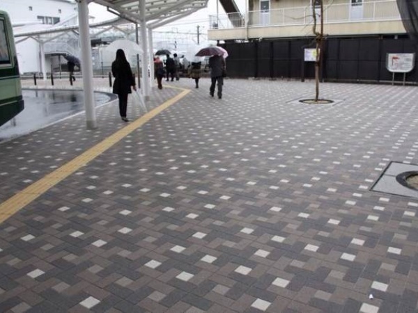 陶瓷透水转铺装效果图