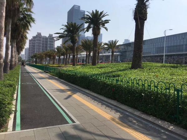 陶瓷透水转铺装效果图