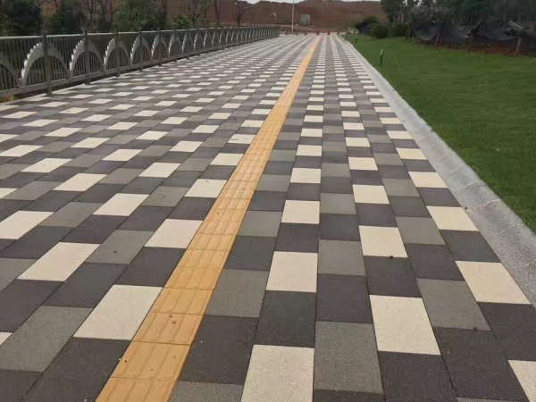 陶瓷透水转铺装效果图