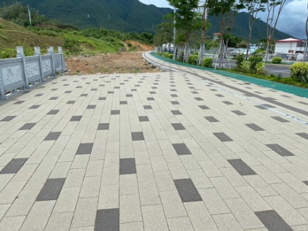 陶瓷透水转铺装效果图